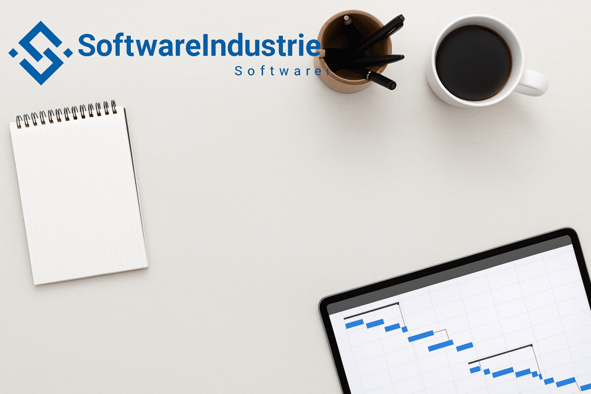Visuelles Projektmanagement: Minimalistisch, fokussiert und professionell