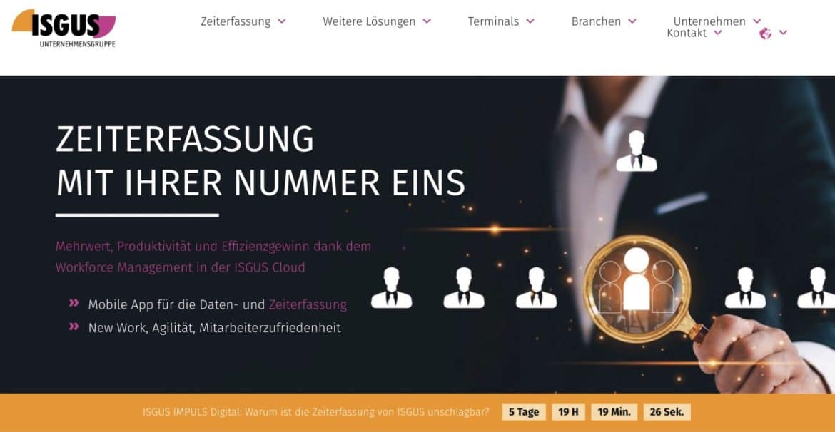 Digitale Zeiterfassung mit ZEUS®
