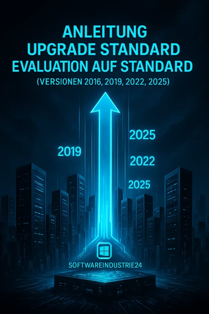 PowerShell Befehl für Windows Server Standard Evaluation Upgrade