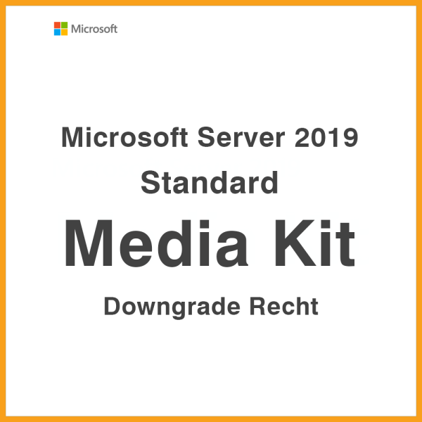 Microsoft Server 2019 Standard Media Kit