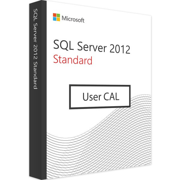 CAL de usuario estándar de Microsoft SQL Server 2012