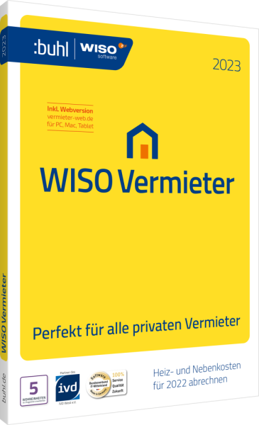 WISO Vermieter 2023 für Steuerjahr 2022 | für Windows