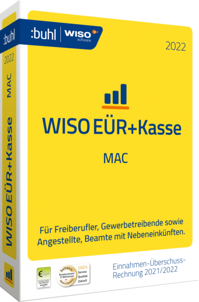 WISO EÜR & Kasse 2022 | für Mac