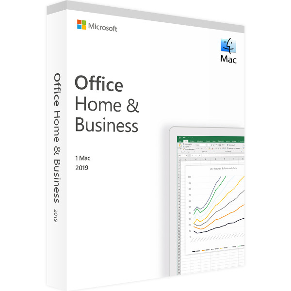 Microsoft Office 2019 Home and Business | Mac | Download + Key