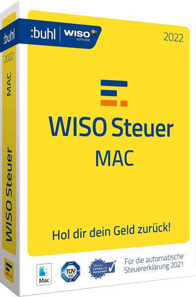 WISO steuer 2021 (für das Steuerjahr 2020) | für Mac | Sofortdownload | Blitzversand