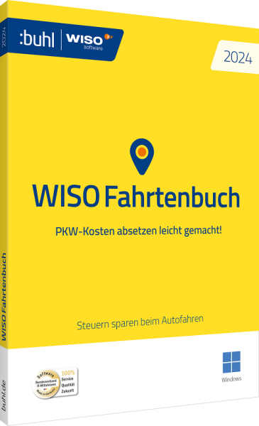 WISO Fahrtenbuch 2024 | für Windows | Sofortdownload | Jetzt kaufen