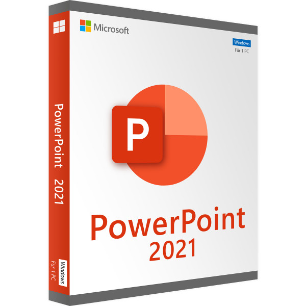 Microsoft PowerPoint 2021 | Windows | Zertifizierter Shop