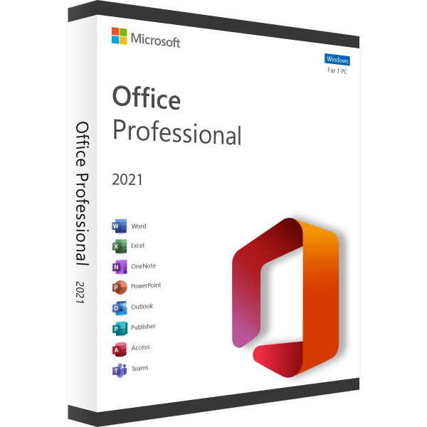 Microsoft Office 2021 Professional | Windows | Sofortdownload | ESD