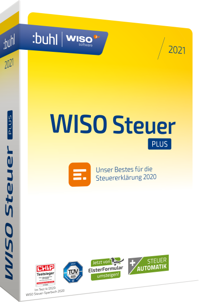 WISO steuer Plus 2021 (für das Steuerjahr 2020) | für Windows