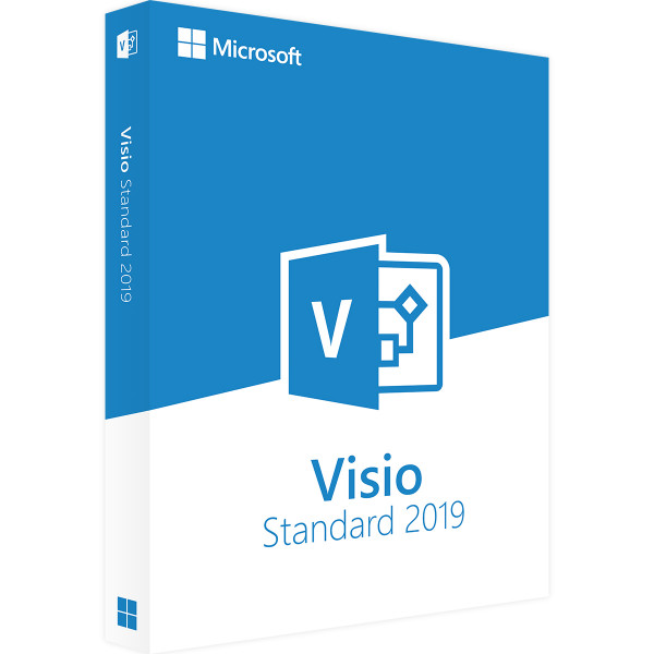 Estándar Microsoft Visio 2019 | Ventanas | 1 unidad | ESD