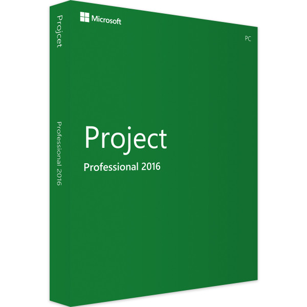 Microsoft Project 2016 Profesional | Ventanas | 1 unidad | ESD
