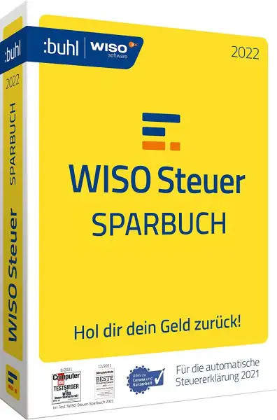 WISO Tax Savings Book 2022 for tax year 2021 | Windows