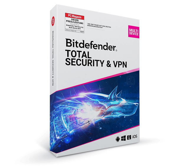 Bitdefender Total Security & Unlimited VPN 2025