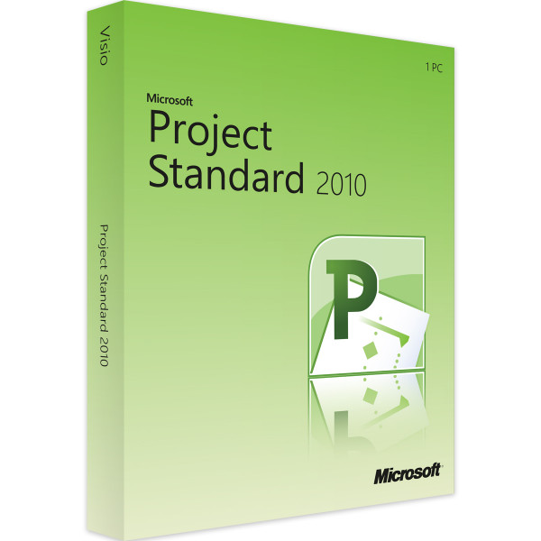 Microsoft Project 2010 Standard | Windows | 1 PC | ESD