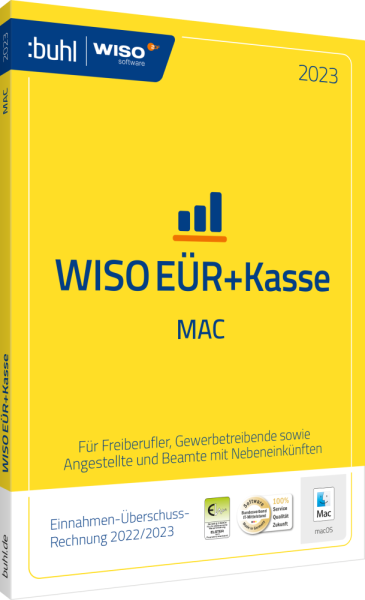 WISO EÜR & Kasse | für Mac 2023