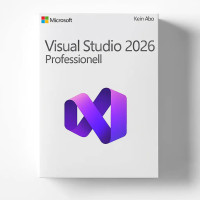 Microsoft Visual Studio 2026 Professional Rechtssicher Neu