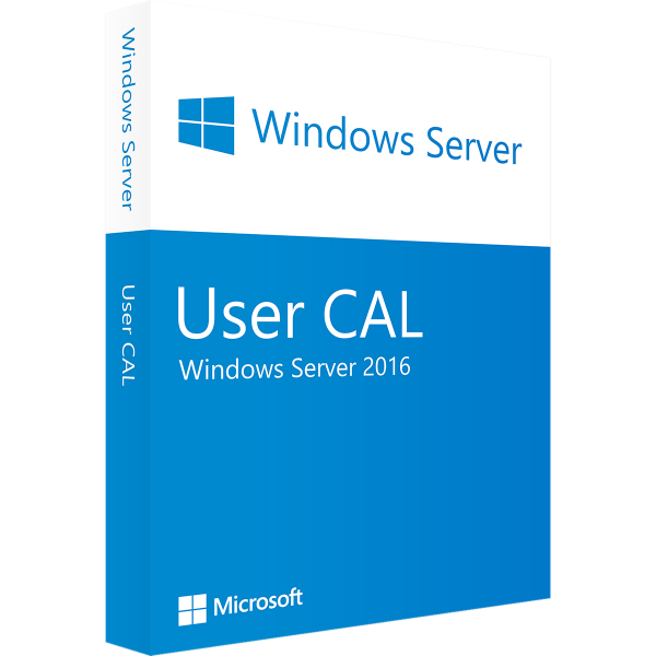 CAL de usuario de Windows Server 2016
