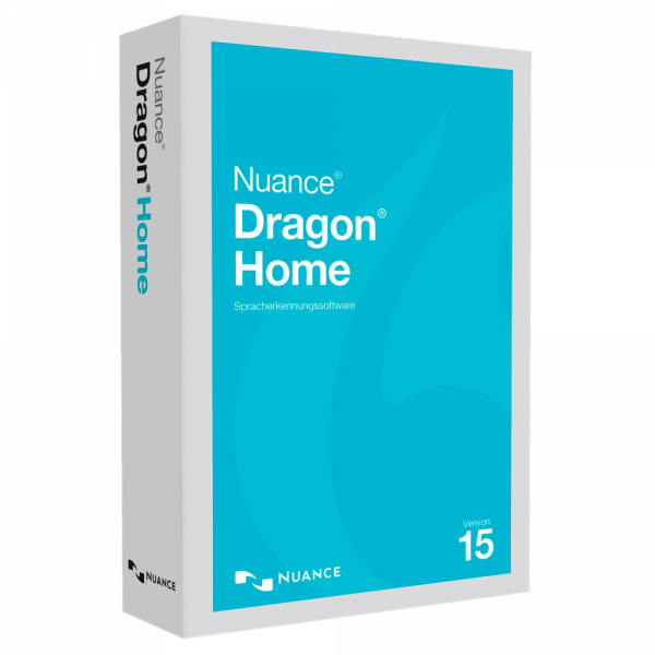 Nuance Dragon 15 Home | Vollversion | Sofortdownload | Zertifiziert