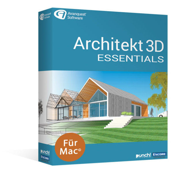 Avanquest Architekt 3D 20 Essentials | für MAC | Sofortdownload