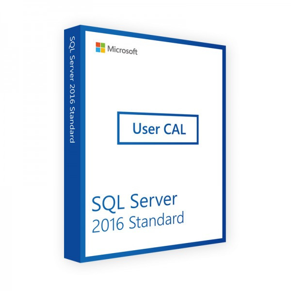 CAL de usuario de Microsoft SQL Server 2016
