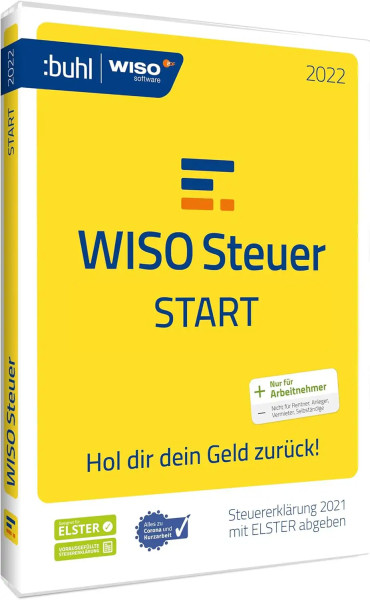 WISO Steuer Start 2022 (for the 2021 tax year) | for Windows