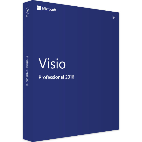 Microsoft Visio 2016 Professional | Windows | 1 PC | ESD