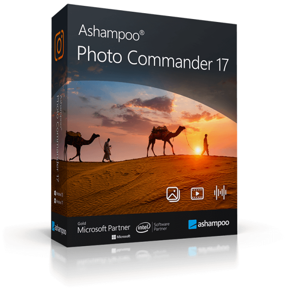 Ashampoo Photo Commander 17 | Sofortdownload + Produktschlüssel | Zertifiziert