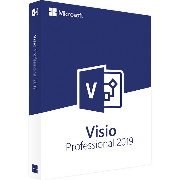 Microsoft Visio 2019 Professional | Windows | 1 PC | Sofortdownload