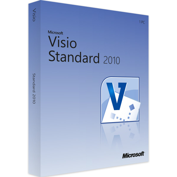Estándar Microsoft Visio 2010 | Ventanas | 1 unidad | ESD