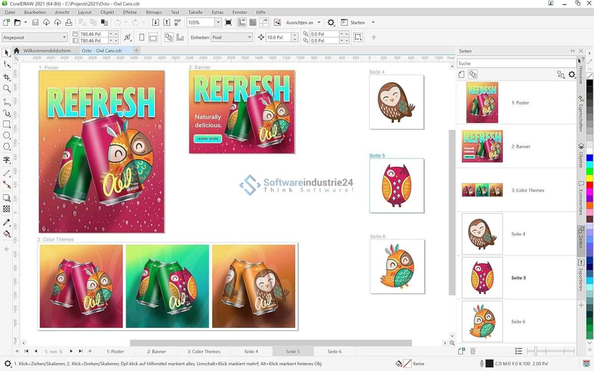 Corel DRAW Graphics Suite Special Edition 2021 OEM +AfterShot+PhotoMirage #DVD 7