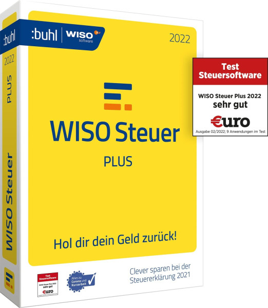 WISO steuer Plus 2022 Steuerjahr 2021 | für Windows | Sofortdownload | Jetzt kaufen