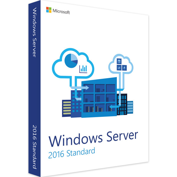Windows Server 2016 Standard | Sofortdownload | Zertifizierter Shop
