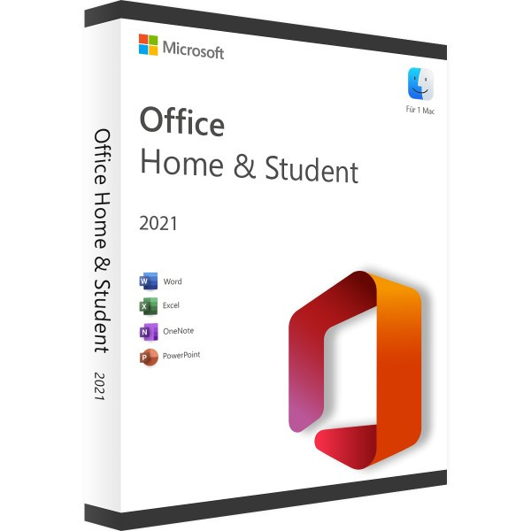 Microsoft Office 2021 Home and Student | Mac | Accountgebunden | Zertifiziert