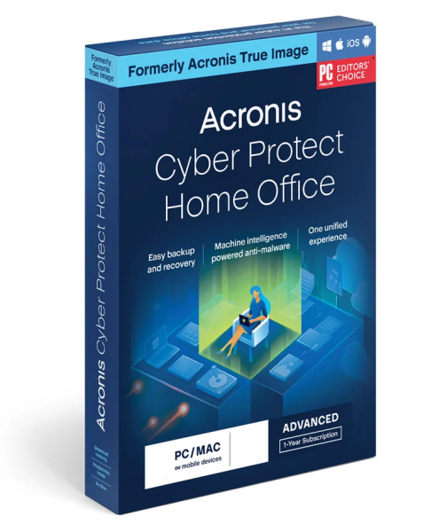 Acronis Cyber Protect Home Office Advanced | Cloud-Speicher | Sofortdownload | Zertifizierter Shop