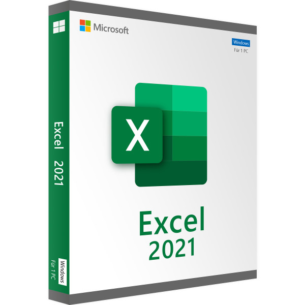 Microsoft Excel 2021 | Windows / Mac | Zertifizierter Shop