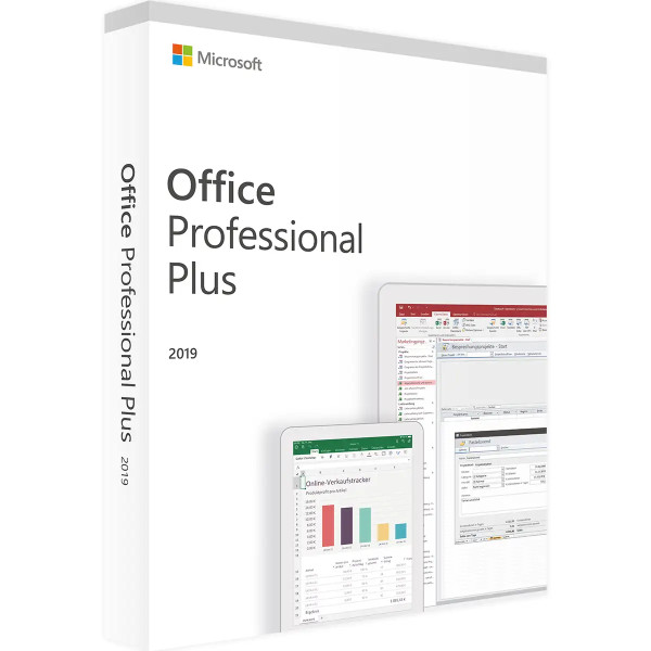 Microsoft Office 2019 Professional Plus | für Windows | 1 - 5 Benutzer