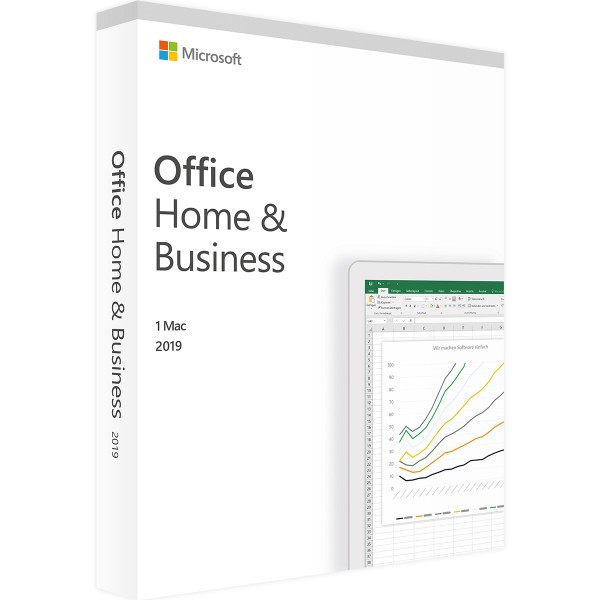 Microsoft Office 2019 Home and Business | Mac | Accountgebunden