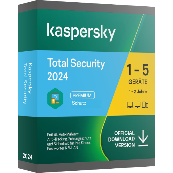 Kaspersky Total Security 2025 | Sofortdownload