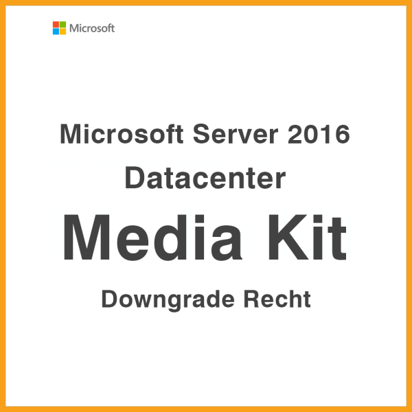 Microsoft Server 2016 Datacenter Media Kit