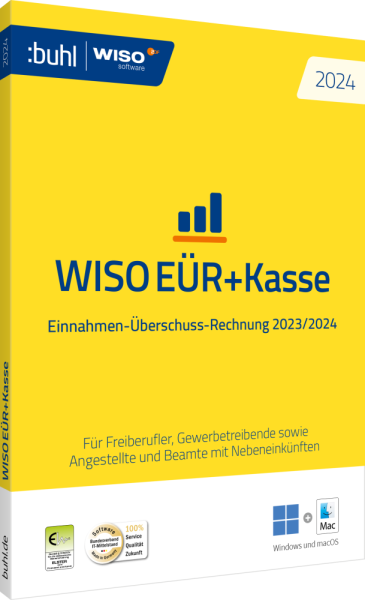WISO EÜR & Kasse 2024 | für Windows