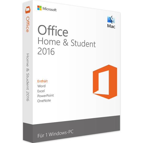 Microsoft Office 2016 Home and Student | Mac | ESD