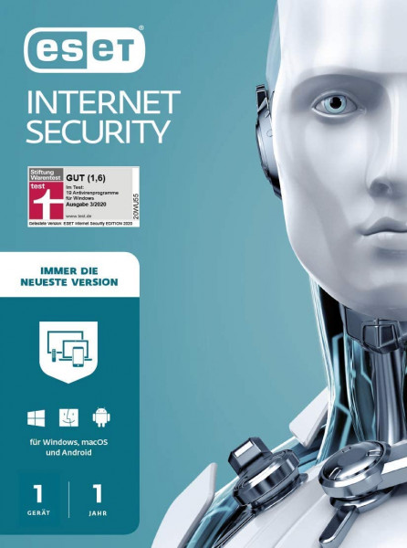 ESET Internet Security 2023 | Mac/PC/Mobilgeräte | ESD