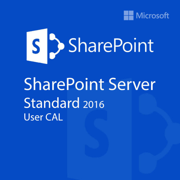 Microsoft SharePoint Server 2016 Standard User CAL | Zertifiziert | ESD