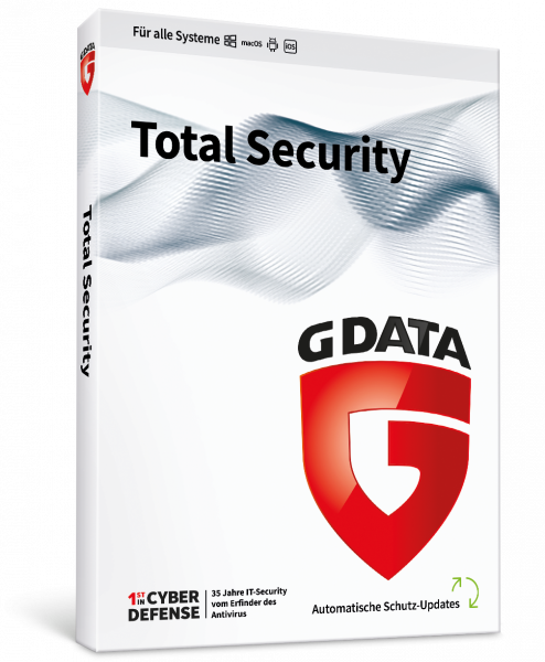 G Data Total Security 2023 | 3 Geräte / 1 Jahr | ESD